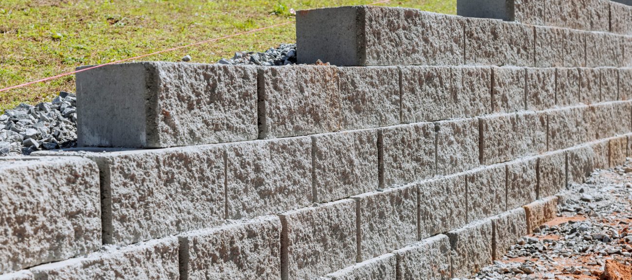 Buttrose Retaining wall