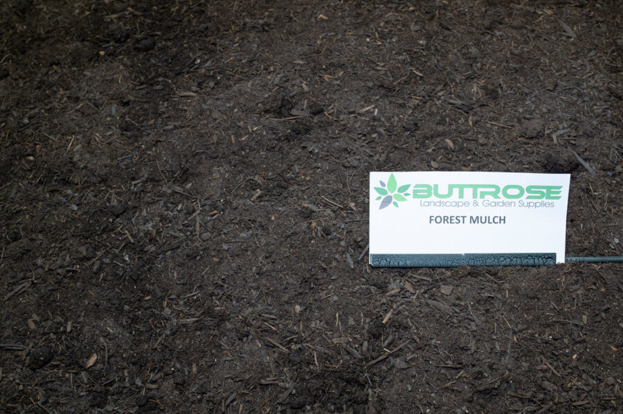 Forest Mulch with label