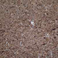 Saw dust ground cover