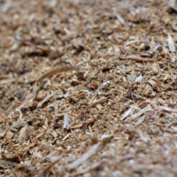Saw dust ground cover