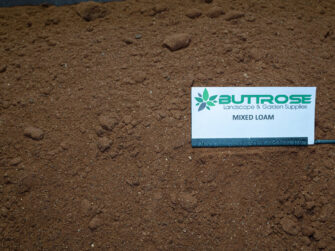 Buttrose Mixed loam with label
