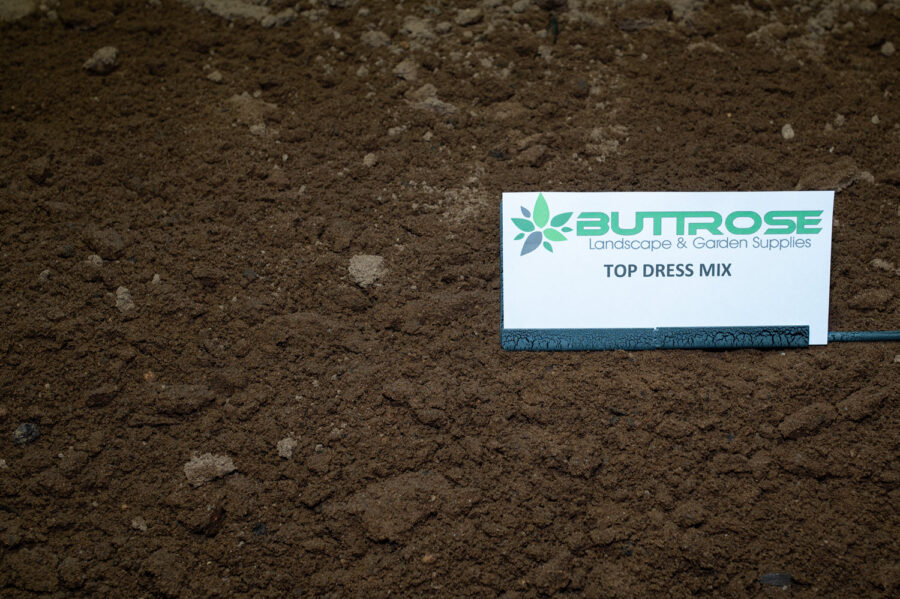 Buttrose Topdress Mix with label