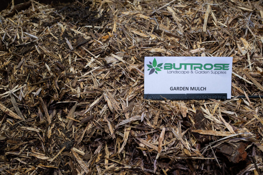 Watersaver Garden Mulch with label