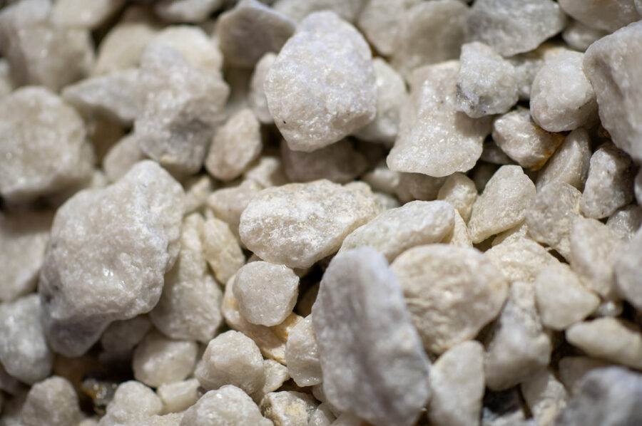 50mm White stones