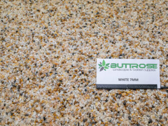 Buttrose white screening stones