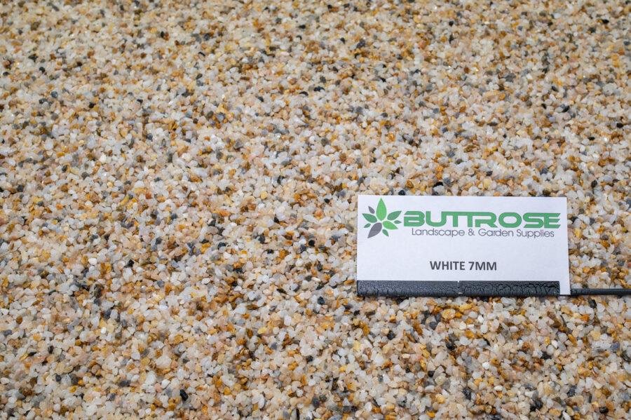 Buttrose white screening stones